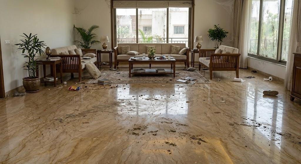 Granite & Terrazzo Sealing Before